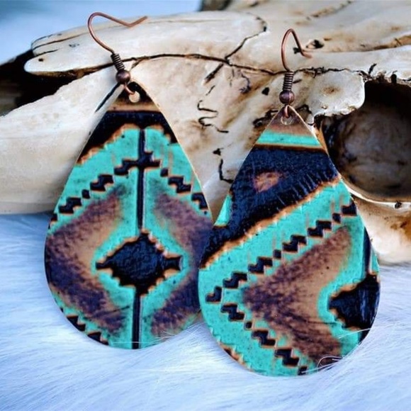 Handcrafted Jewelry - Aztec Earrings